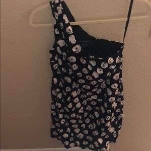 French Connection one shoulder dress